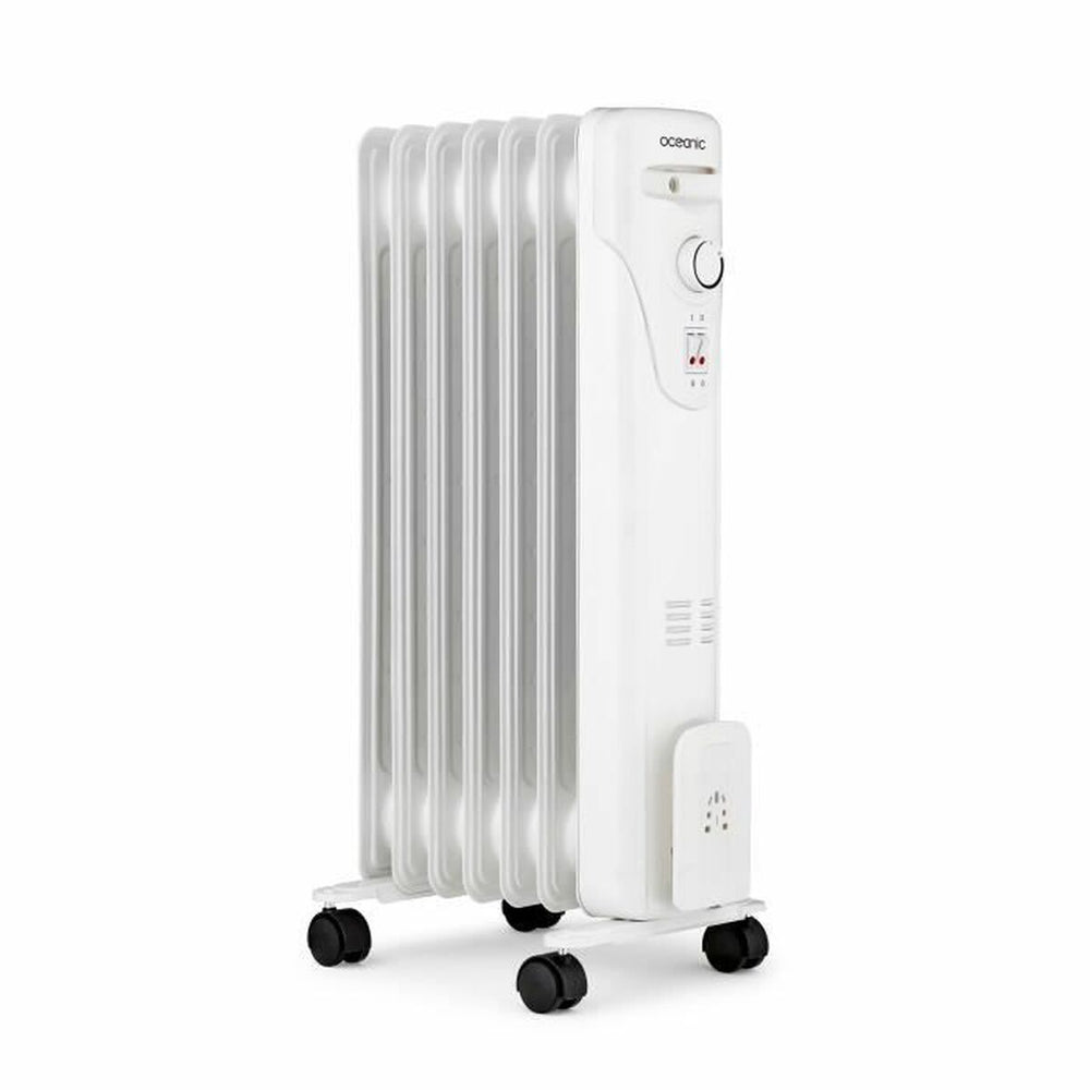 Radiatore a Olio (7 elementi) Oceanic Bianco 1500 W