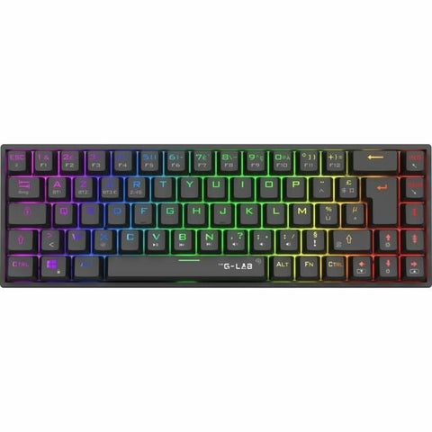 Tastiera per Giochi The G-Lab KEYZ TITAN Nero AZERTY