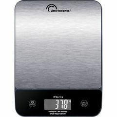 Báscula de Cocina Little Balance 10 kg Plateado 23,8 x 17,3 cm