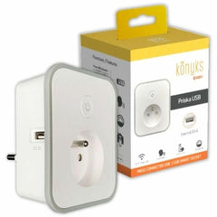 Presa con misuratore di consumo Konyks Priska Bluetooth Wi-Fi 16 A