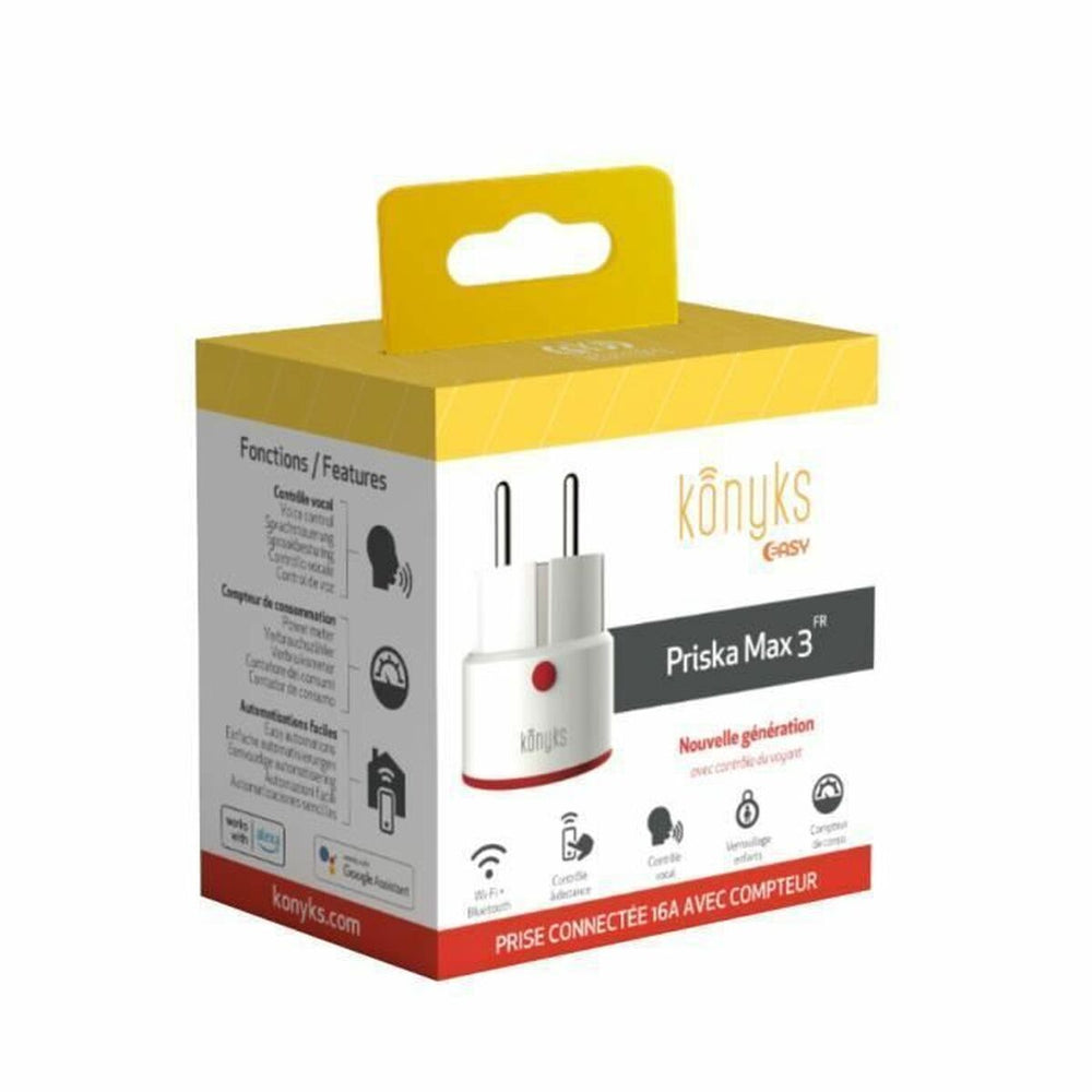 Enchufe con medidor de consumo Konyks Priska Max 3 FR 16 A