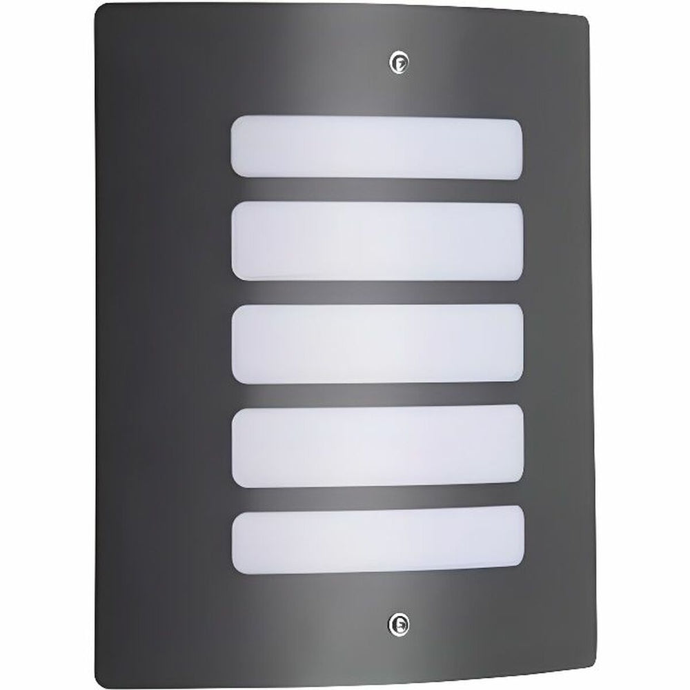 Applique da Parete Brilliant Antracite Plastica 60 W E27