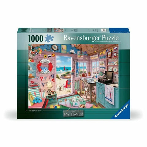 Puzzle Ravensburger Cabaña de la Playa 1000 Pezzi