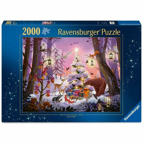 Puzzle Ravensburger NAVIDAD EN EL BOSQUE 2000 Pezzi