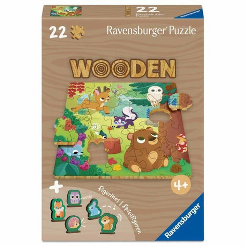 Puzzle Ravensburger Wooden 22 Pezzi