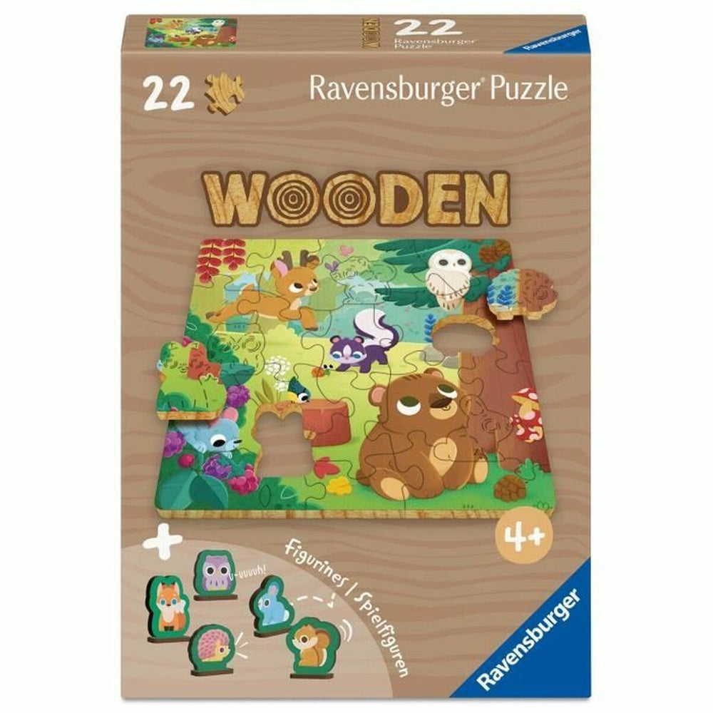 Puzzle Ravensburger Wooden 22 Pezzi