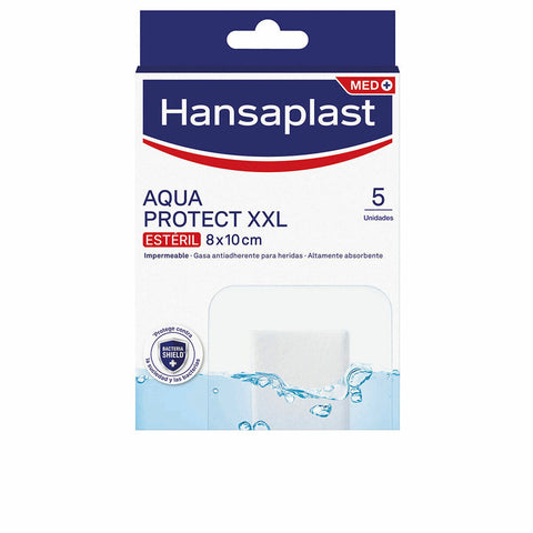 Bende Impermeabili Hansaplast Hp Aqua Protect XXL 5 Unità 8 x 10 cm