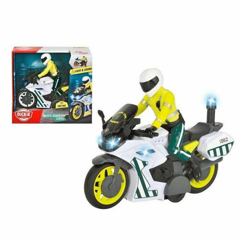 Motocicleta Dickie Toys    17 cm Policía