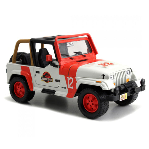 Macchina Jurassic Park Jeep Wrangler 19 cm