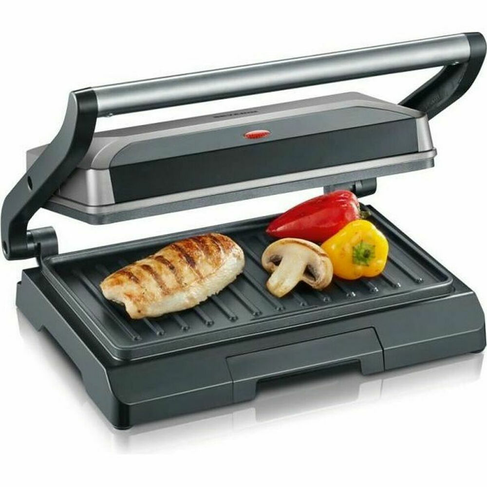 Grill a contatto Severin KG 2394 Nero Grigio in metallo 800 W