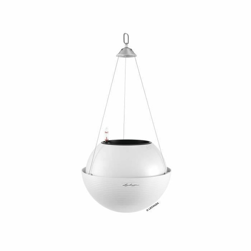 Vaso Lechuza Bianco Plastica