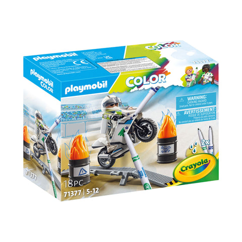Playset Playmobil Color Moto 18 Pezzi