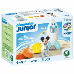 Playset Playmobil Junior 71771 Mickey astronaut Disney 5 Pezzi