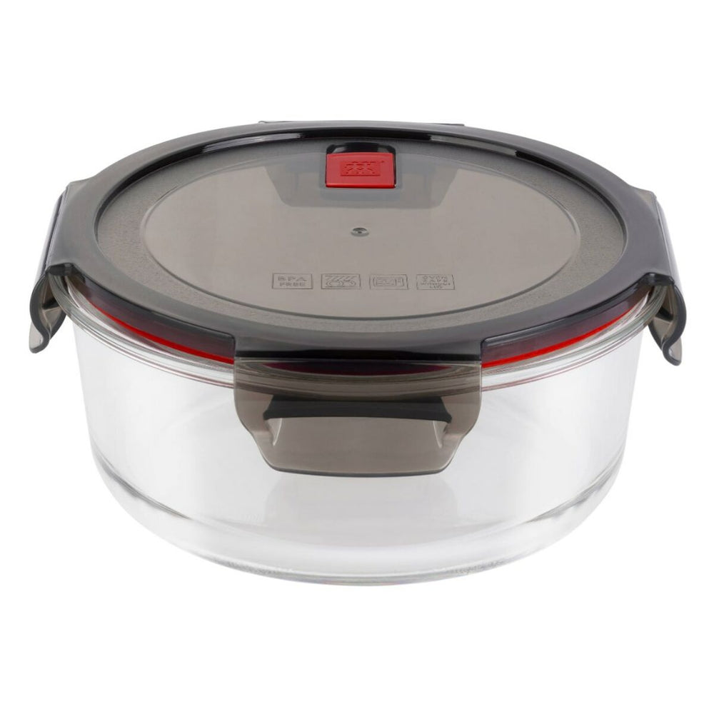 Porta pranzo Zwilling Gusto Trasparente Vetro Plastica 1,3 L Rotondo
