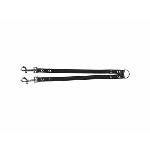 Coupling for 2-dog lead Trixie Black 30 cm XS/S