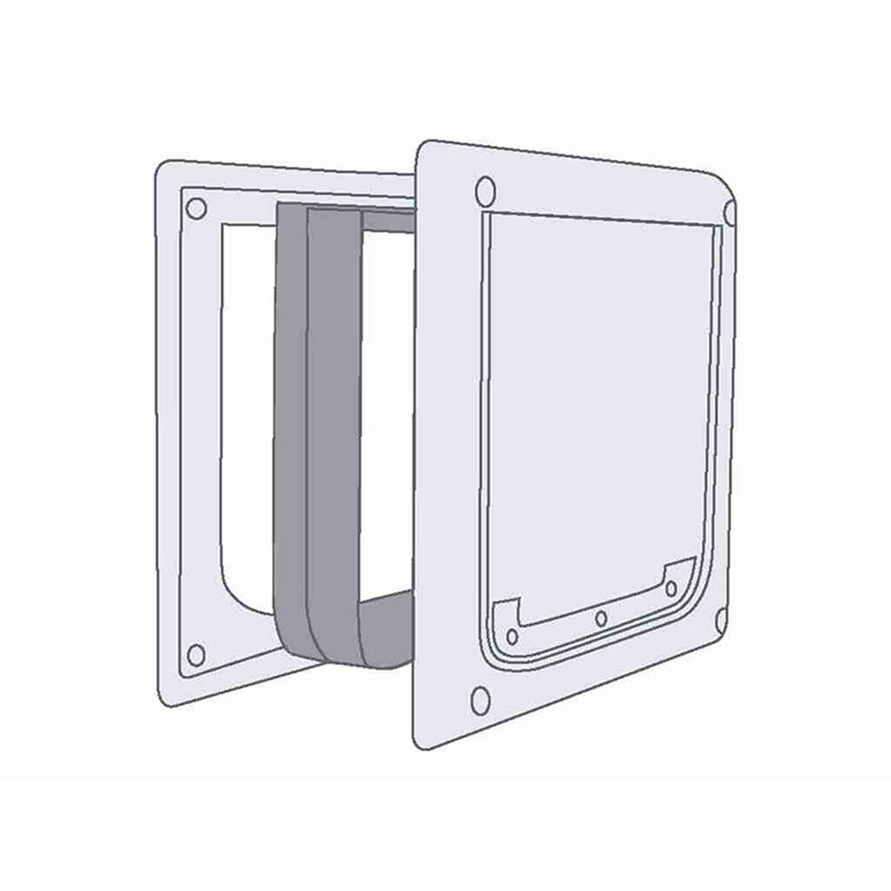 Gattaiola Trixie Bianco Plastica