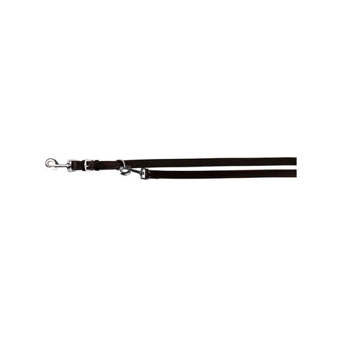 Adjustable dog leash Trixie Black 2 m S/M