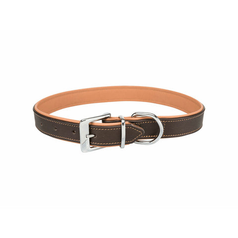 Dog collar Trixie Brown Light brown L/XL