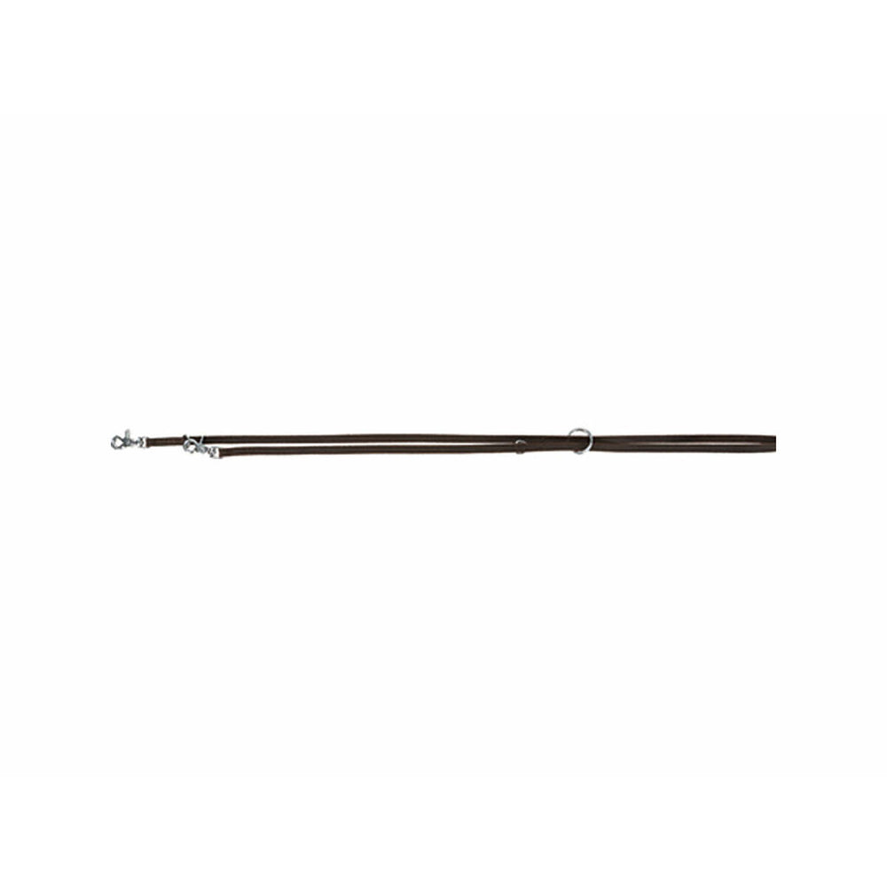 Guinzaglio regolabile per cane Trixie Rustic Marrone scuro 2 m XS/S