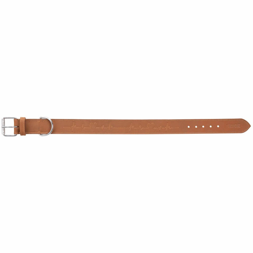 Collare per Cani Trixie Heartbeat Marrone L 47-55 cm