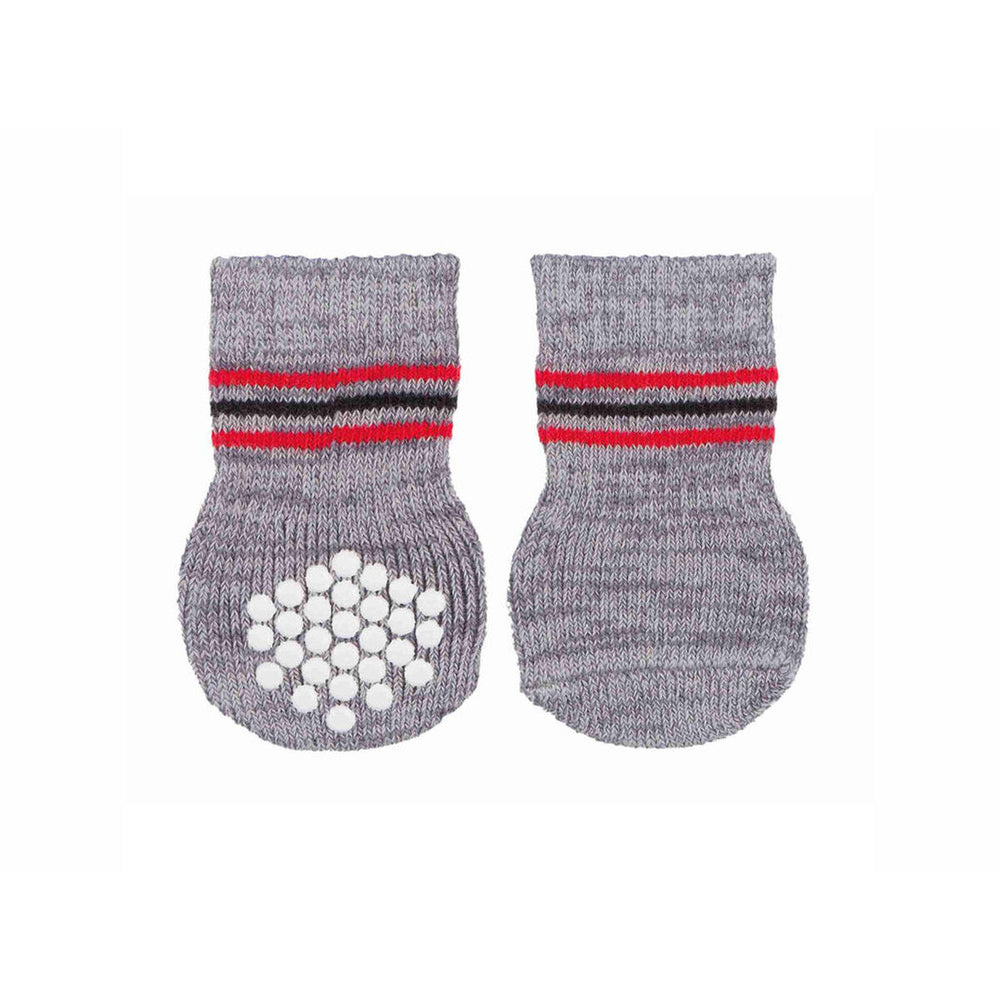 Calcetines Trixie Gris L/XL Perro