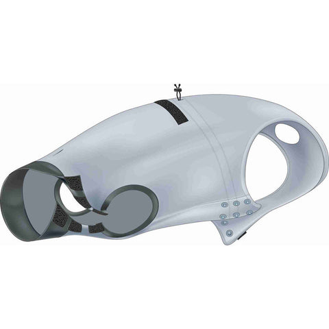 Protettore per il corpo per cani Trixie Grigio S