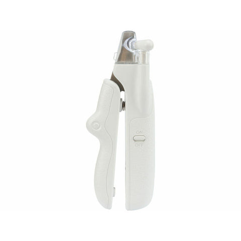 Tagliaunghie con LED per Animali Domestici Trixie Acciaio inossidabile Plastica 15 cm Bianco