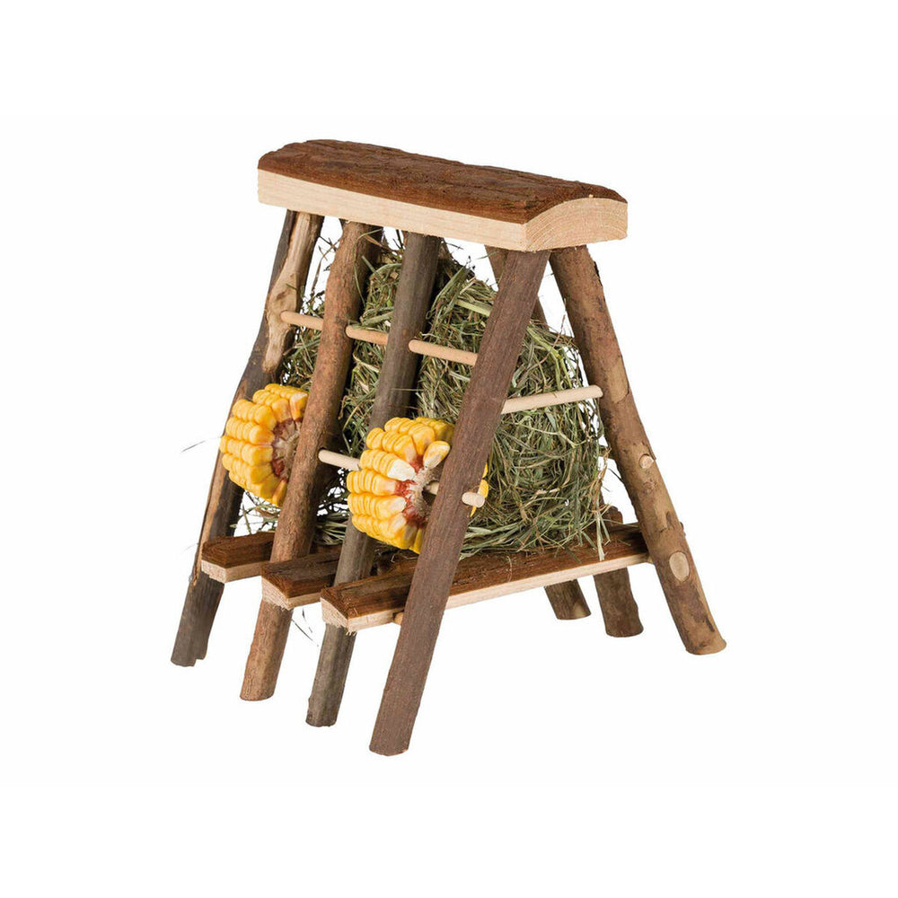 Mangiatoia Trixie Legno 17 × 20 × 17 CM Fieno