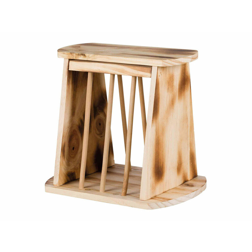 Pet feeding dish Trixie Wood 25 X 22 X 18 CM Brown