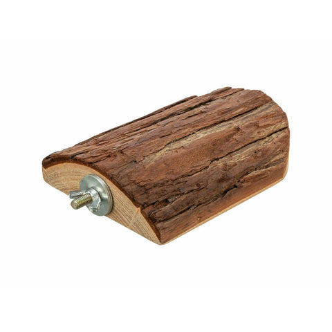 Toy for Rodents Trixie Tree Bark 10 × 15 CM Platform Brown