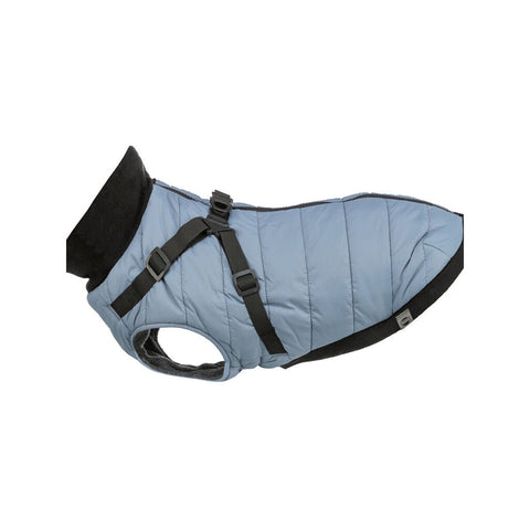 Cappotto per Cani Trixie Azzurro Grigio S