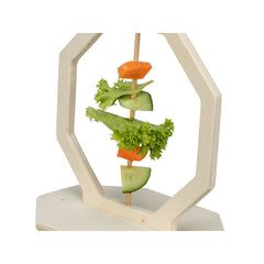 Ciotola per animali domestici Trixie Legno 17 x 12 x 17 cm