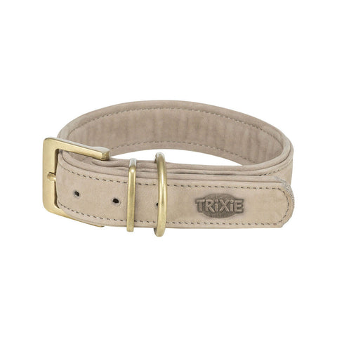 Dog collar Trixie Pure Light grey L 47-54 cm