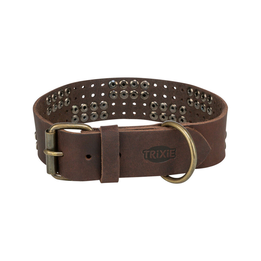 Collare per Cani Trixie Rustic Marrone scuro S-M