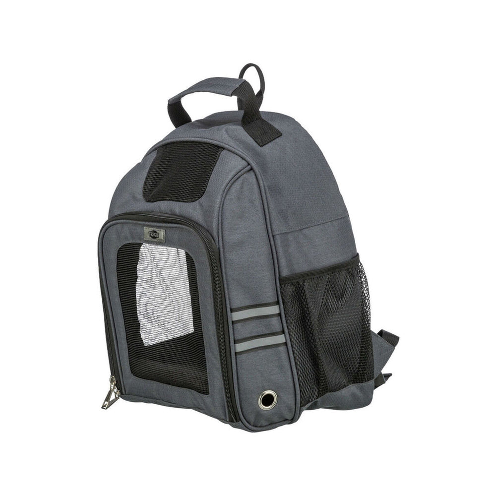 Zaino per Animali Domestici Trixie Grigio 34 × 44 × 26 cm