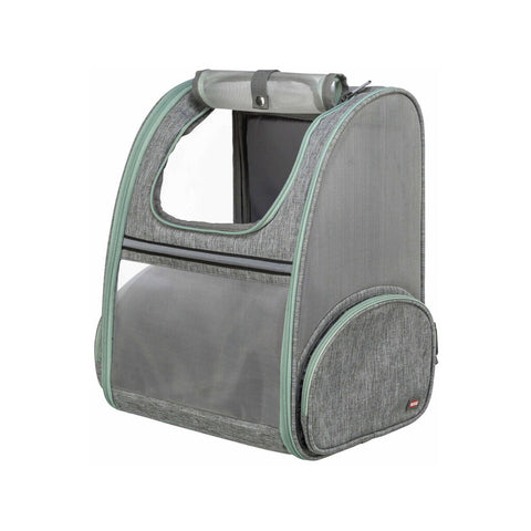 Zaino per Animali Domestici Trixie Grigio chiaro 39 × 43 × 27 cm