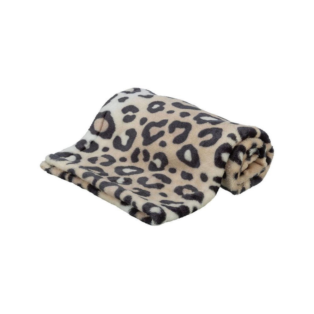Coperta per Animali Domestici Trixie Leo Crema Poliestere 70 x 50 cm