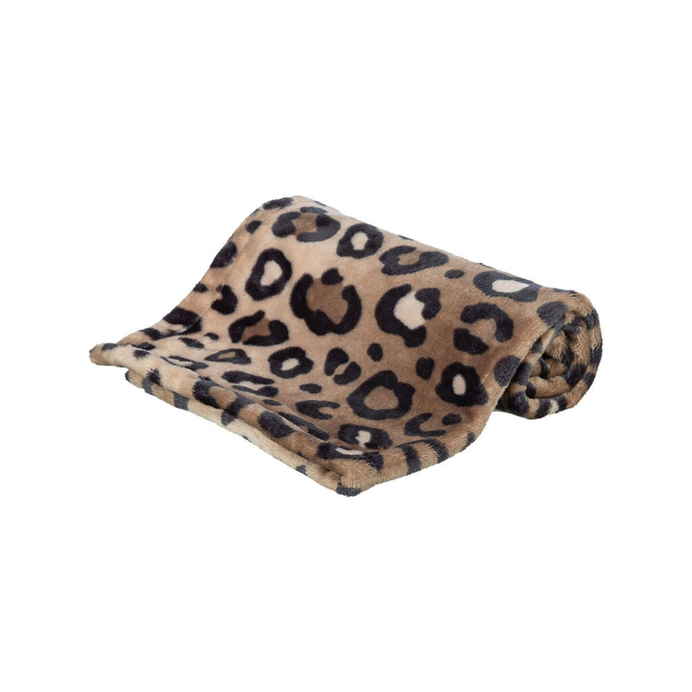 Coperta per Animali Domestici Trixie Leo Marrone Poliestere 70 x 50 cm
