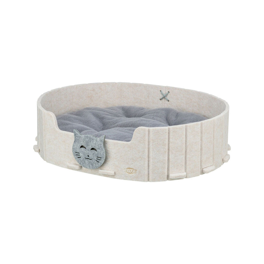 Cat Bed Trixie Emelie 50 x 42 cm Grey Sand