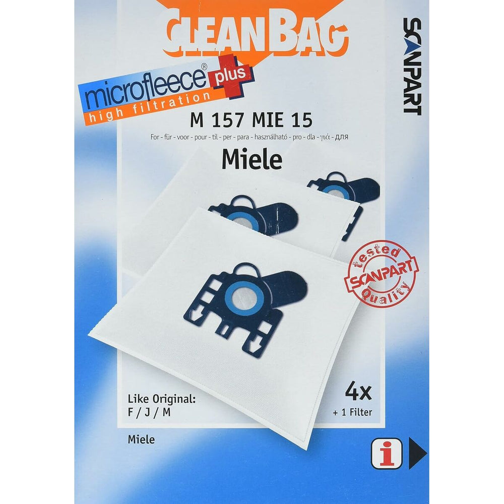 Sacchetto di Ricambio per Aspirapolvere Scanpart M 157 MIE 15 MIELE