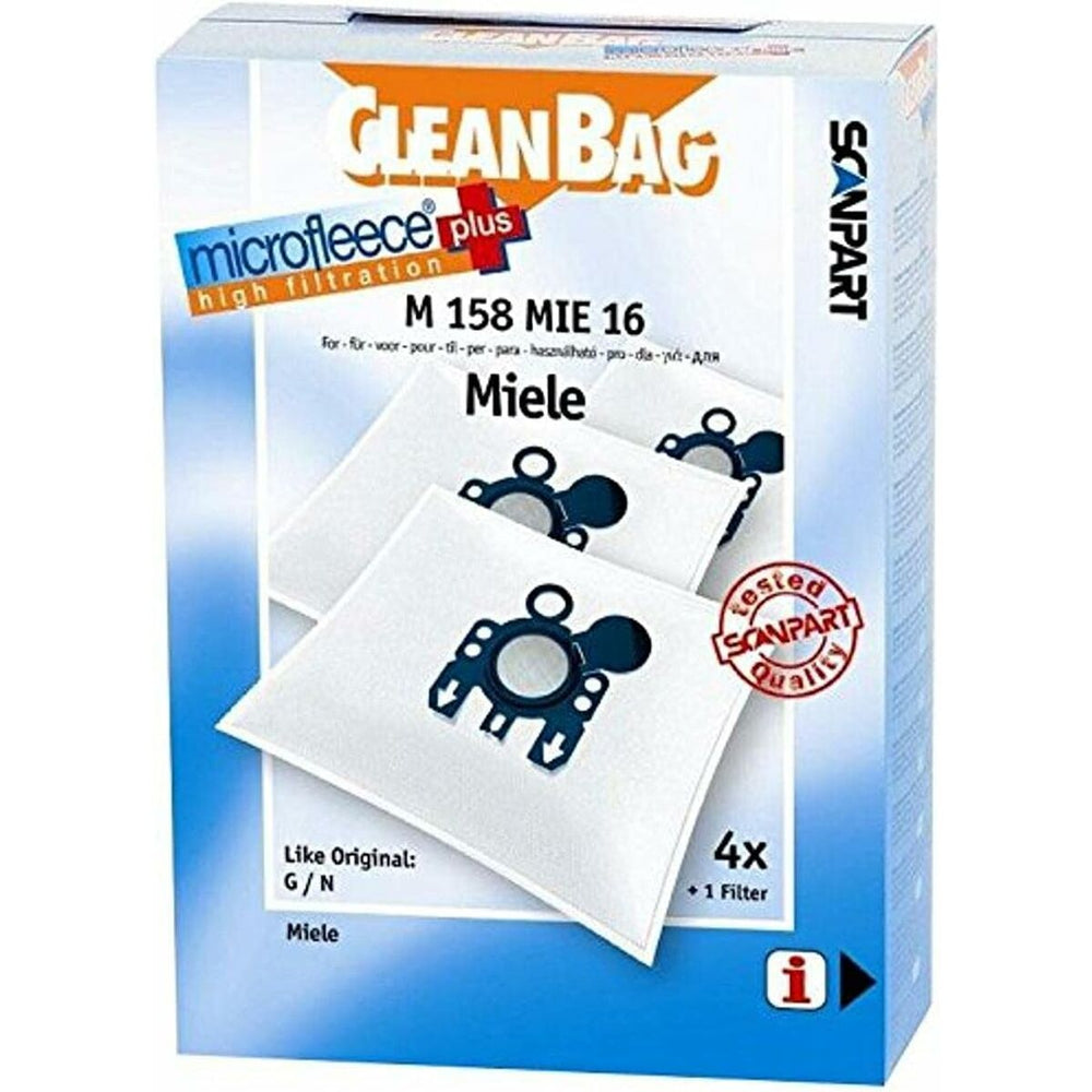 Bolsa de Recambio para Aspiradora Scanpart M 158 MIE 16 Typ G, N MIELE 4UD