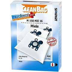 Sacchetto di Ricambio per Aspirapolvere Scanpart M 158 MIE 16 Typ G, N MIELE 4UD