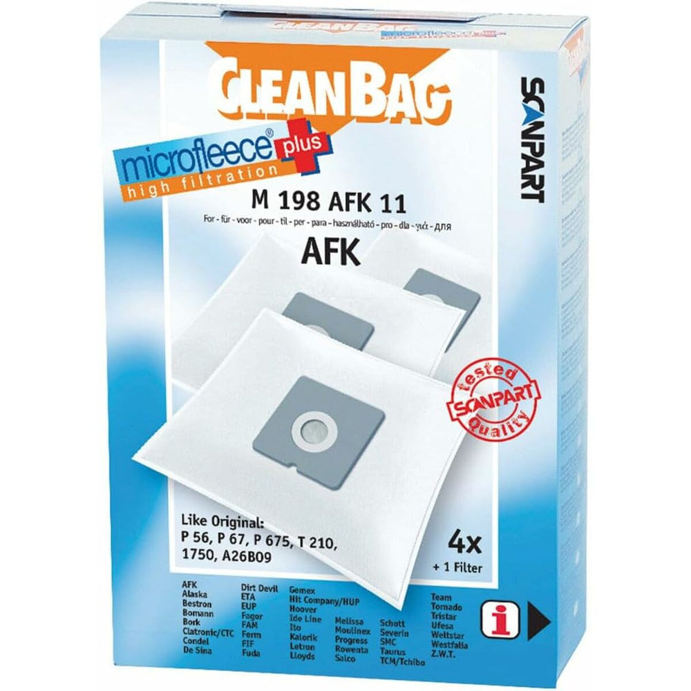 Sacchetto di Ricambio per Aspirapolvere Scanpart M 198 AFK 11 AFK BORK 4UD