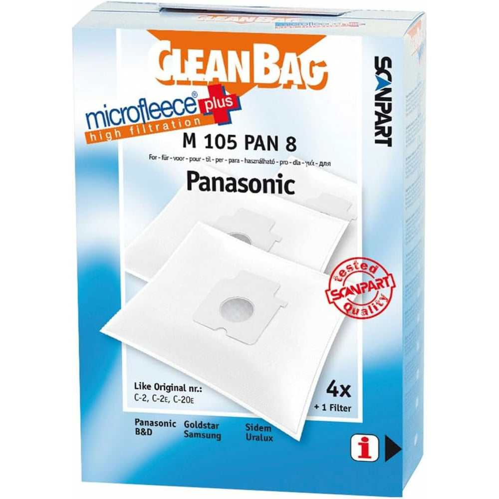 Bolsa de Recambio para Aspiradora Scanpart M 105 PAN 8