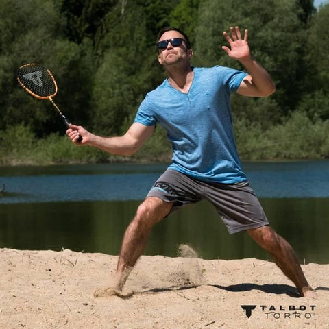 Racchetta da badminton Schildkröt Nero/Arancione