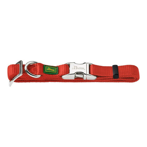 Collare per Cani Hunter Alu-Strong Rosso Taglia S (30-45 cm)