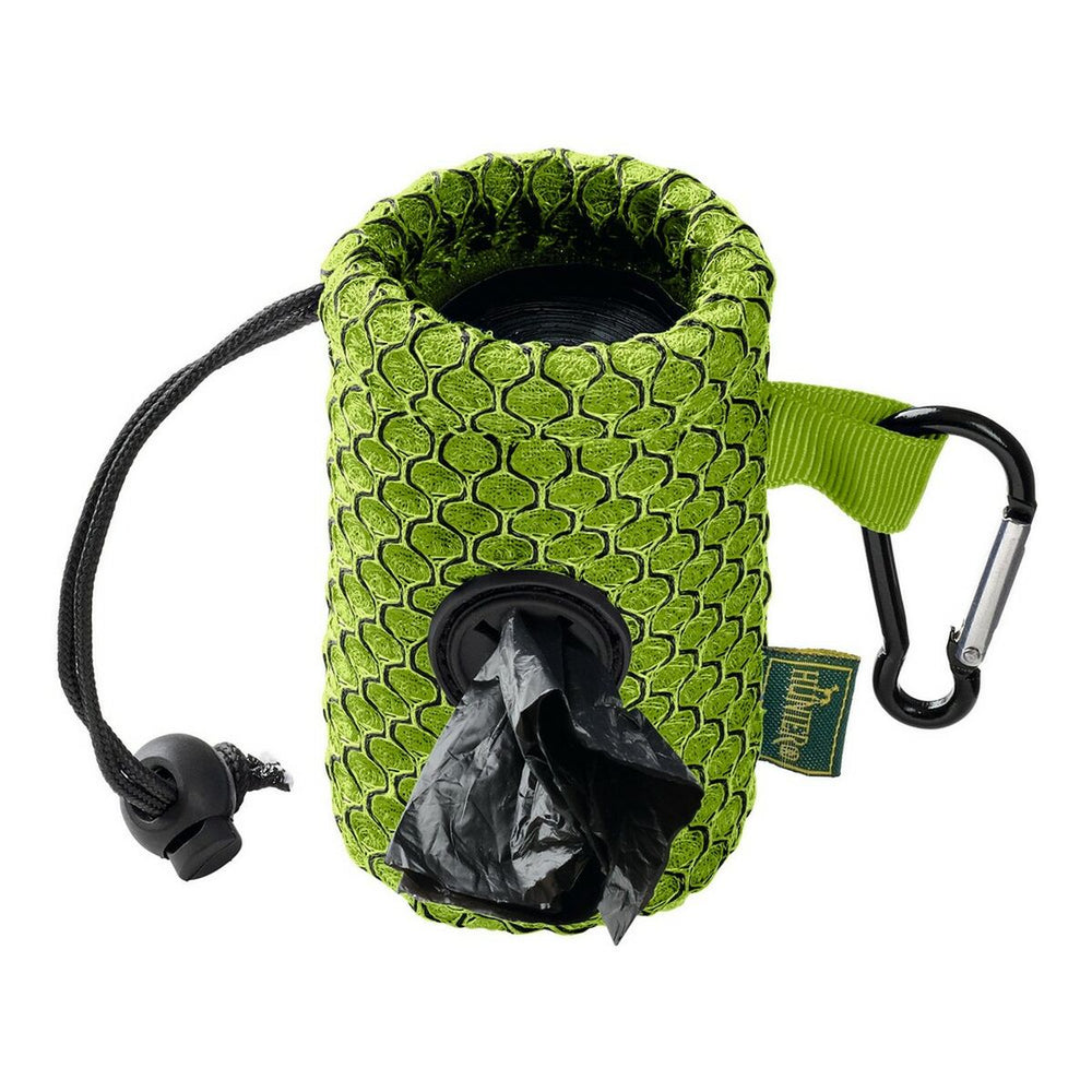 Dispenser di Buste per Animali Domestici Hunter Lime Portaborse Rete