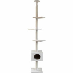 Albero tiragraffi per gatti Kerbl Bianco Sisal
