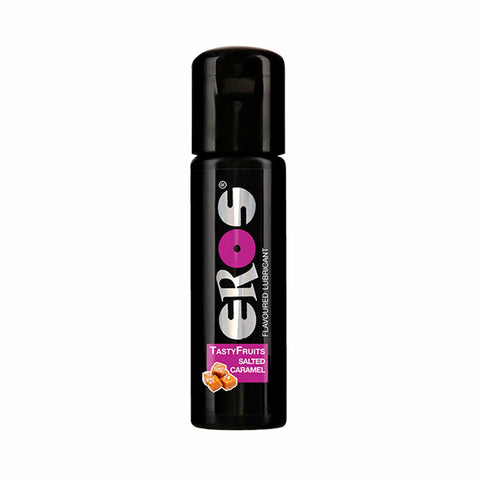 Slide Waterbased Lubricant Eros Tasty Fruits Caramel 100 ml Salted Caramel