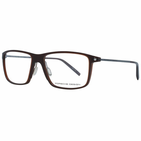 Men' Spectacle frame Porsche Design P8336-56E Brown ø 56 mm